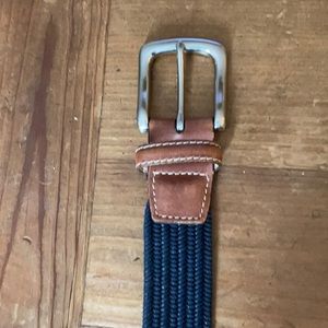 Brighton Men’s belt. Navy. 34”